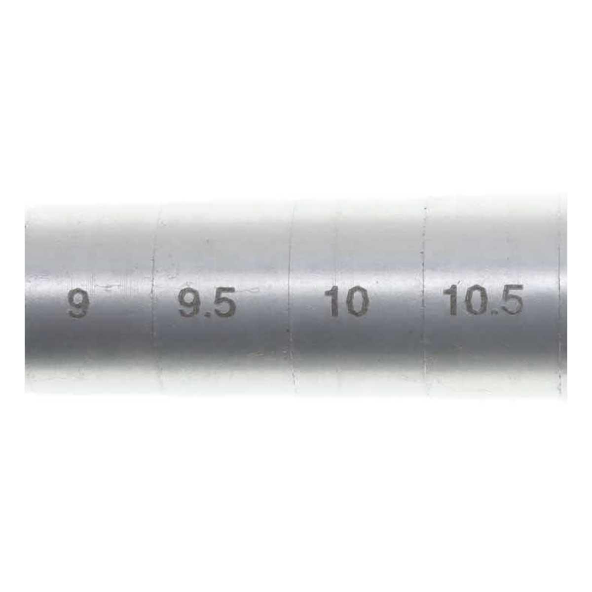 Ring Sizer Stick - Aluminum - Stepped