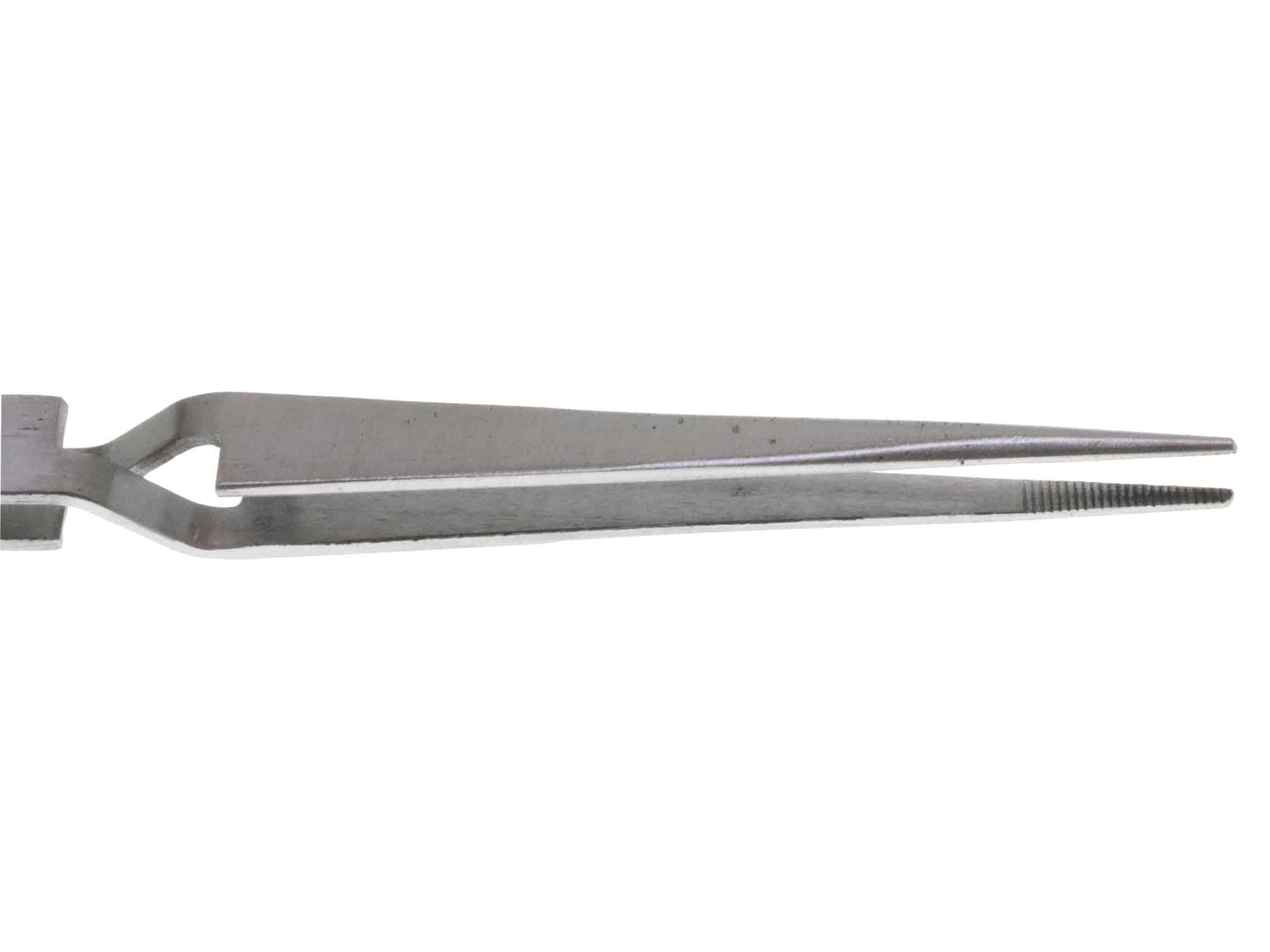 6.5 inch Blunt Serrated Clamp Tweezer