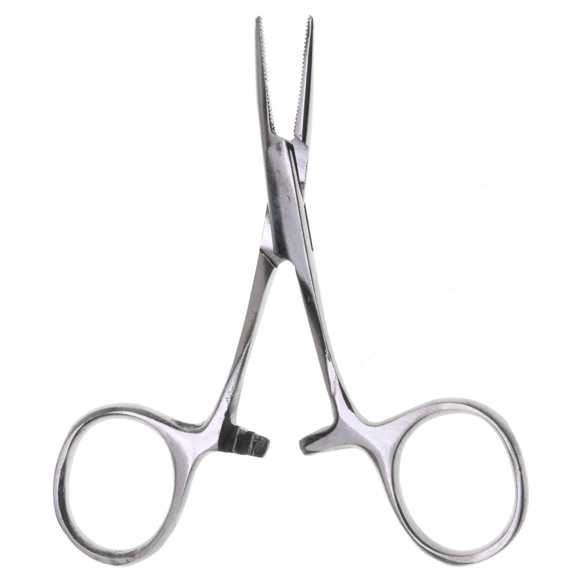 3.5 inch Straight Hemostat - Serrated Jaws