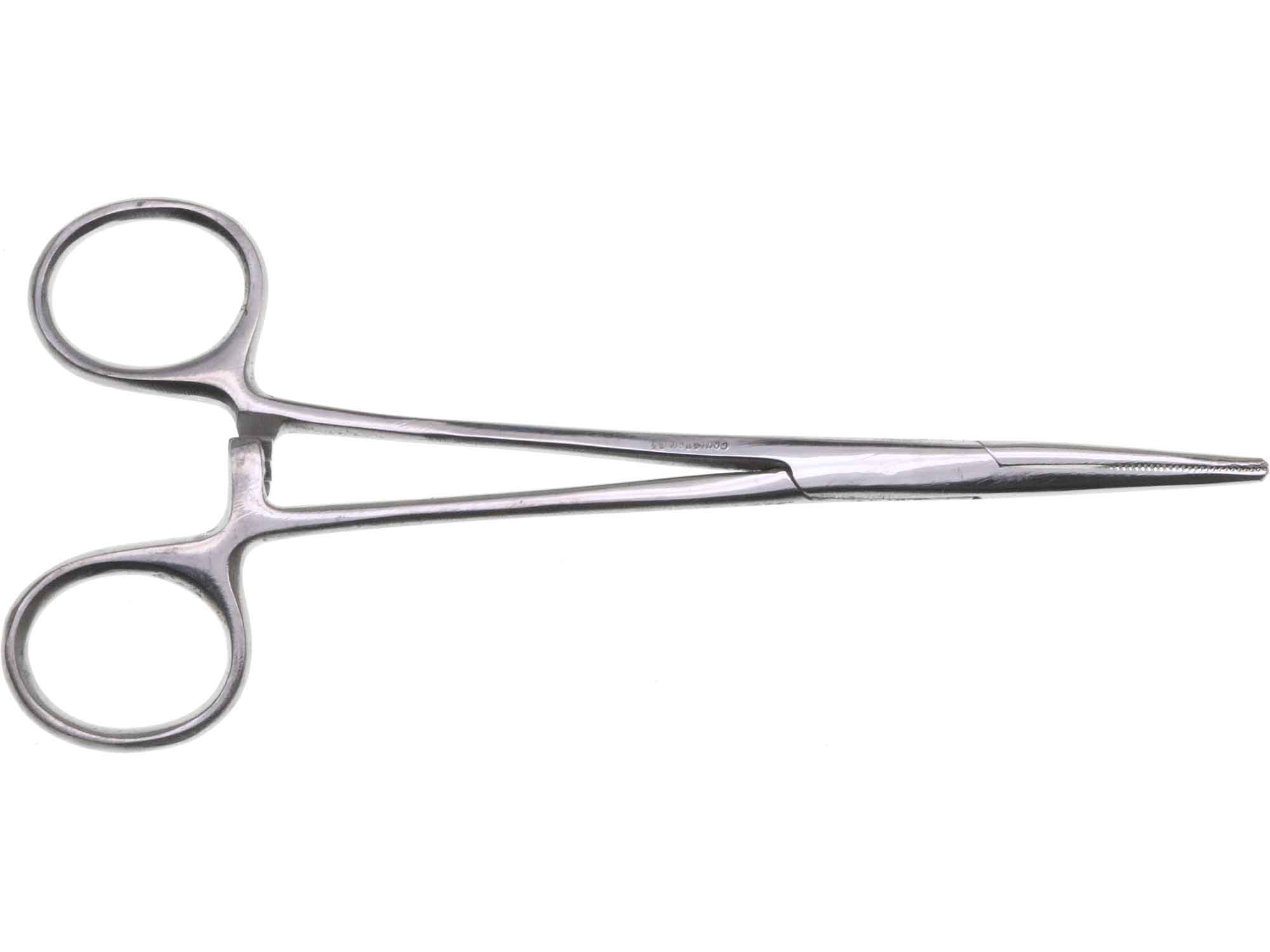 5.5 inch Straight Hemostat - Serrated Jaws