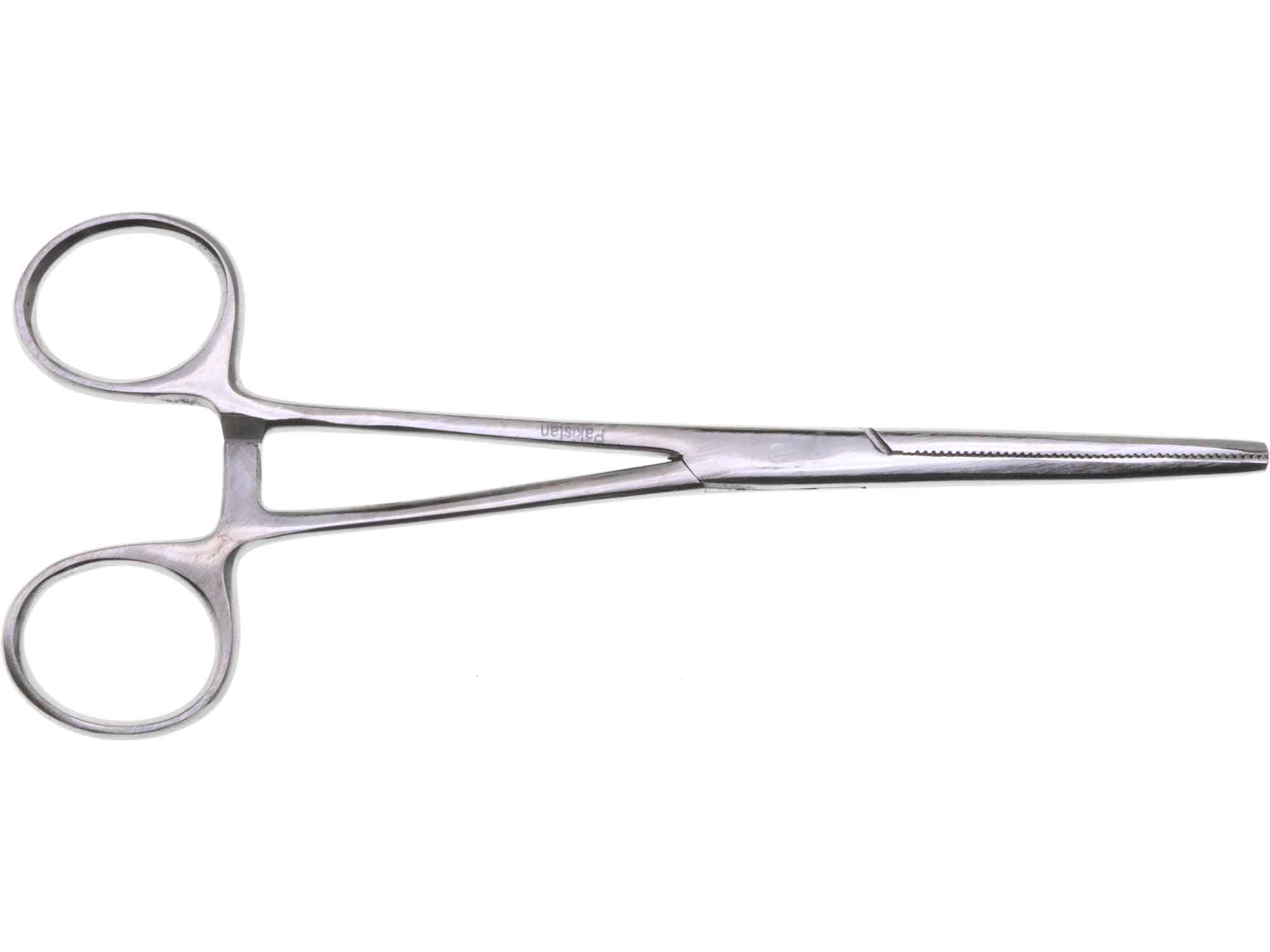 6.25 inch Straight Hemostat - Serrated Jaws