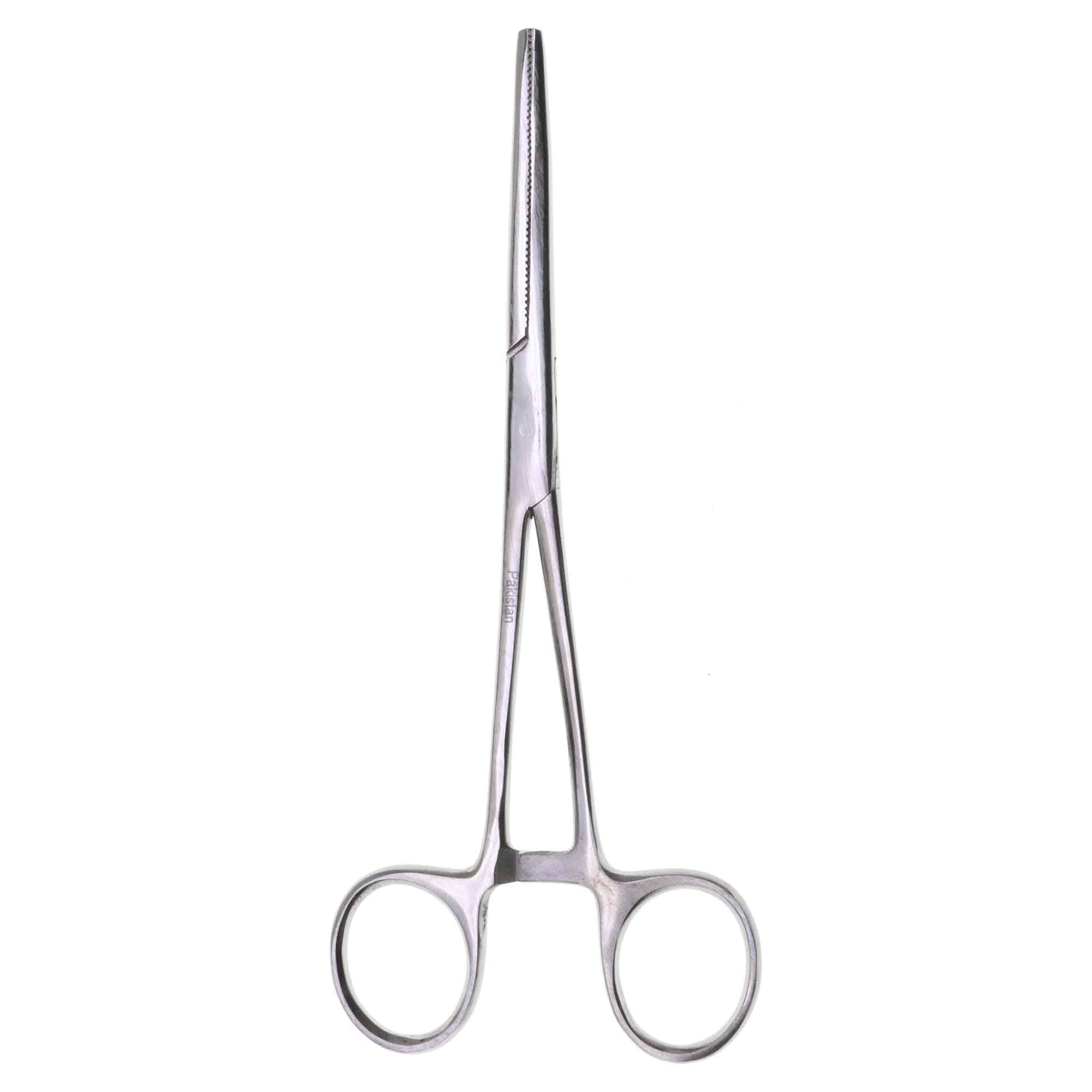 6.25 inch Straight Hemostat - Serrated Jaws