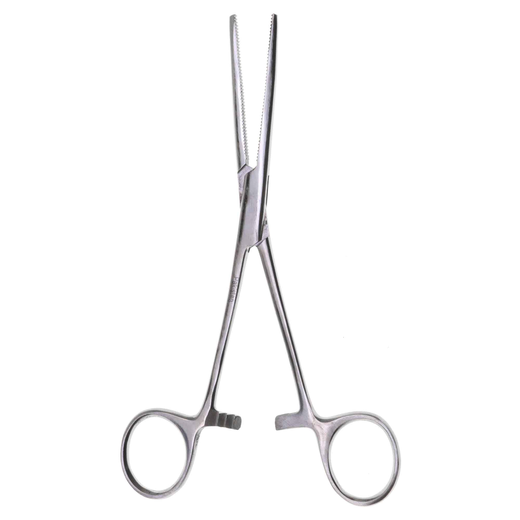 6.25 inch Straight Hemostat - Serrated Jaws