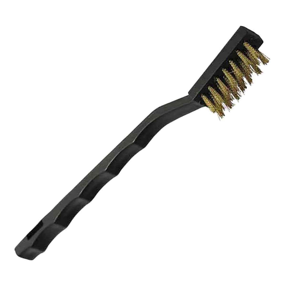 Tooth Brush - Brass - Plastic Handle