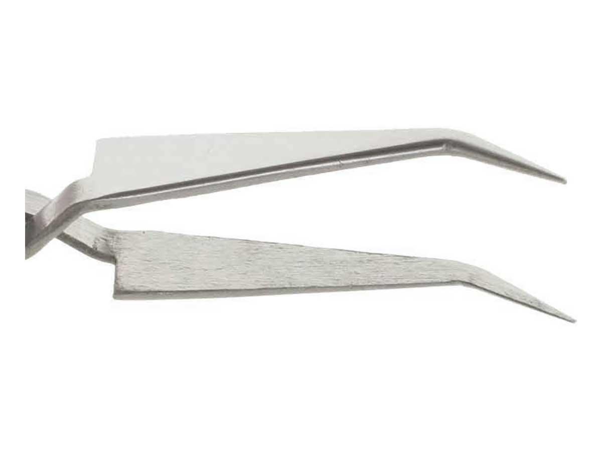 4.5 inch Curved Medium Clamp Tweezer