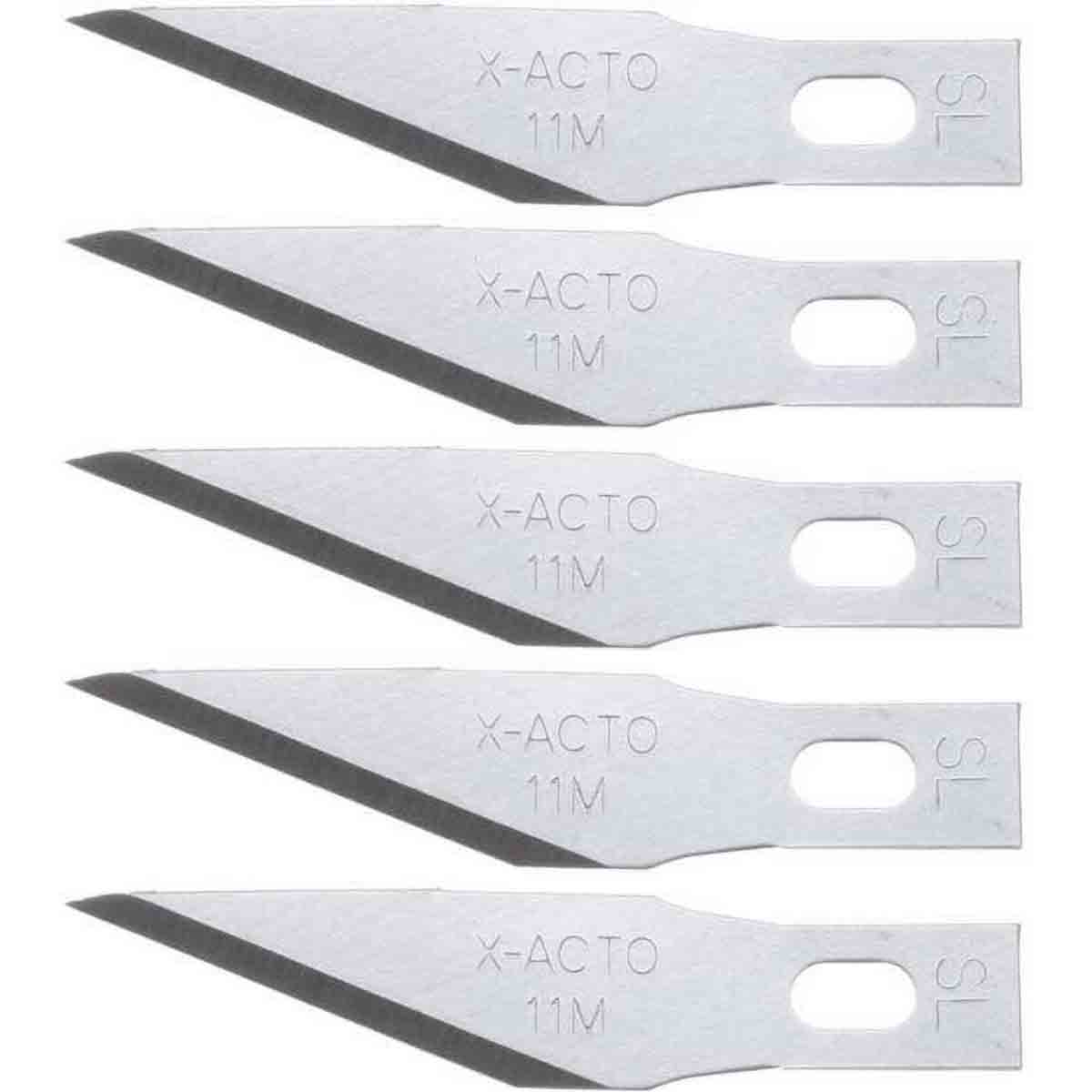 X-ACTO #11M X291M Broad Tip Knife Blades - 5pc