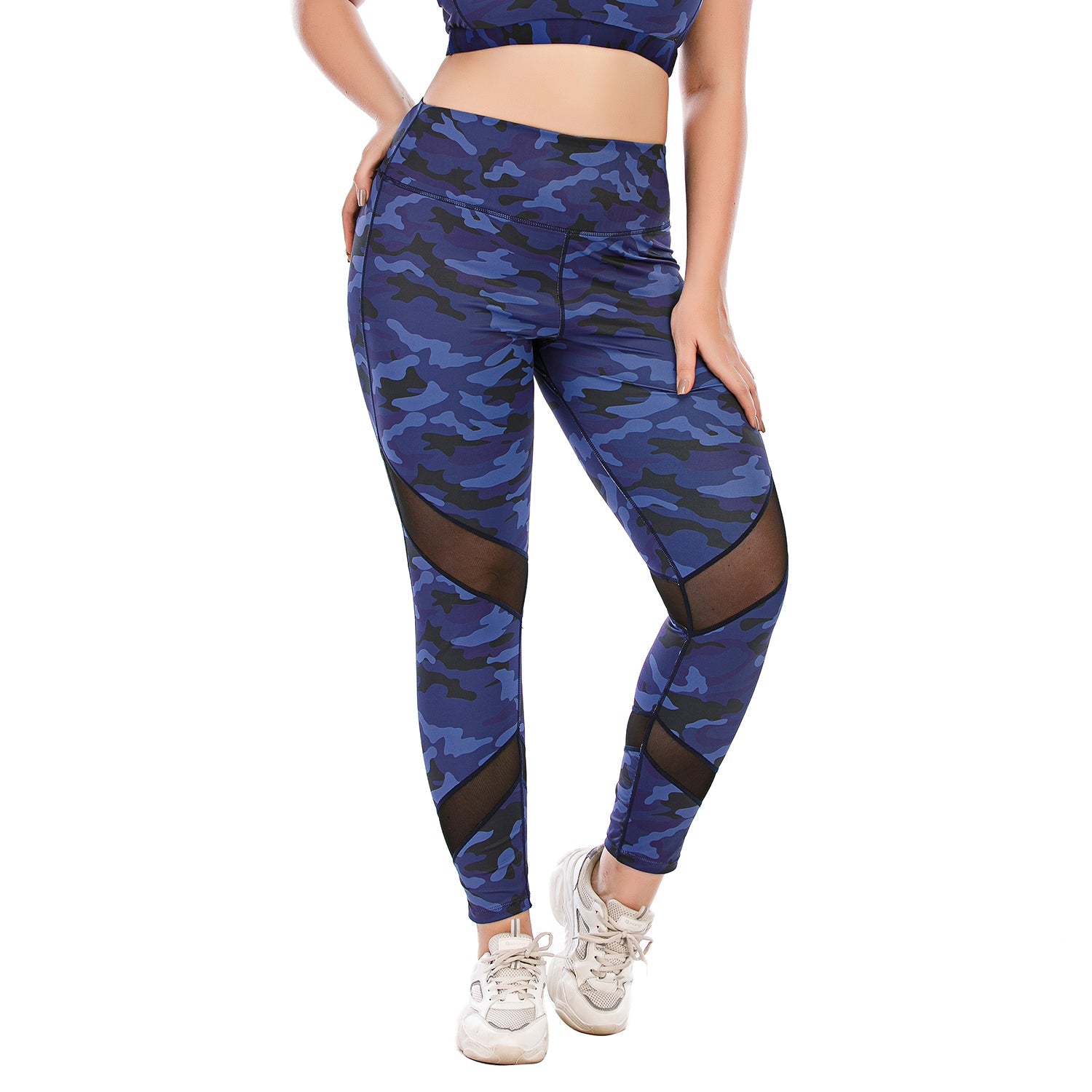 Yoga Legging Printed Gym Pants for Plus Size