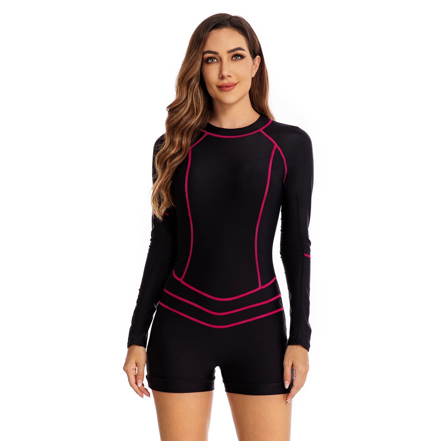 Rash Guard Long Sleeve Boyleg Swimwear