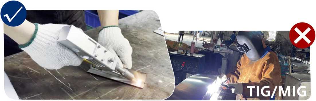 Traditionelles Schweißen VS Laserschweißen