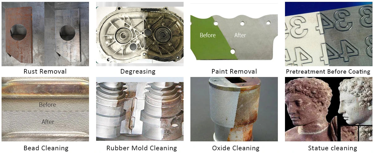 Multi-functional Laser Cleaning Applications