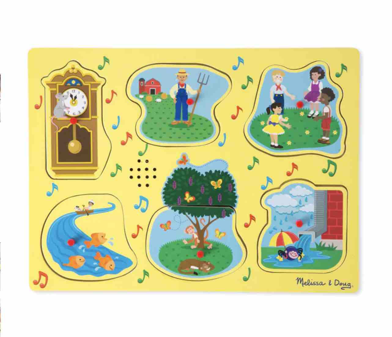 Sing-Along Nursery Rhymes Sound Puzzle - Yellow