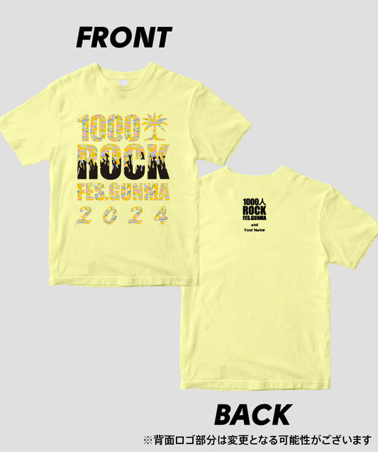 《1000人ROCK FES.GUNMA2024》T恤