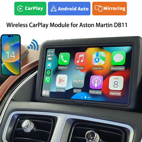Aston Martin carplay