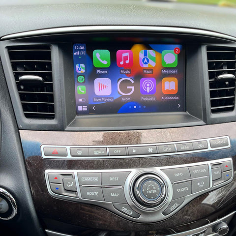 nissan carplay interface