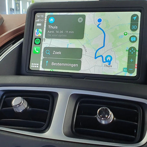 Aston Martin GPS mirror