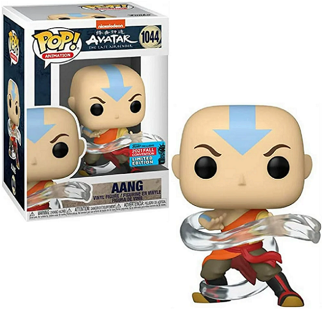  Aang #1044 - Avatar The Last Airbender Funko Pop! Animation [2021 Fall Convention Exclusive] 