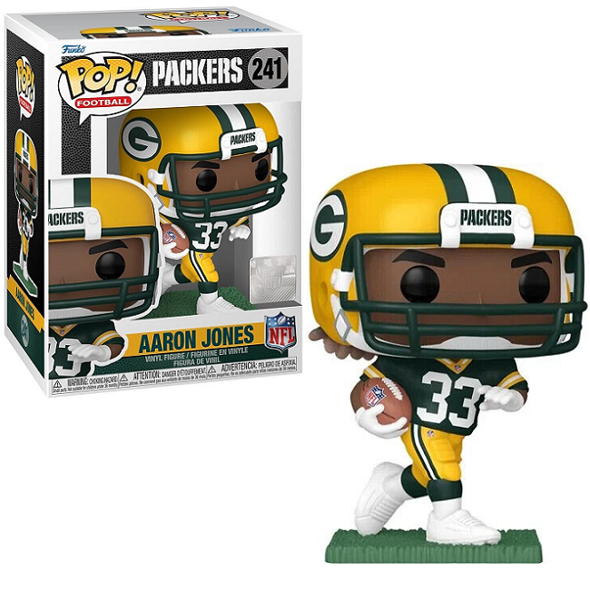  Aaron Jones #241 - Packers Funko Pop! Football 