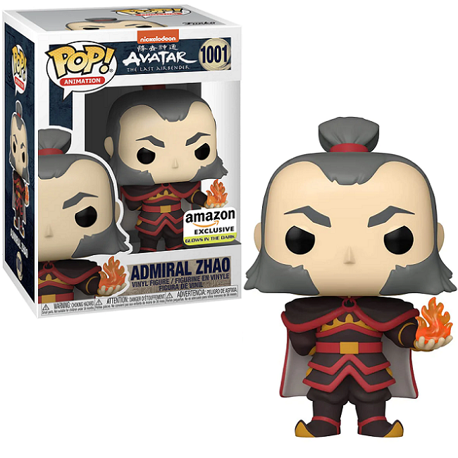  Admiral Zhao #1001 - Avatar The Last Airbender Funko Pop! Animation [GITD Amazon Exclusive] 