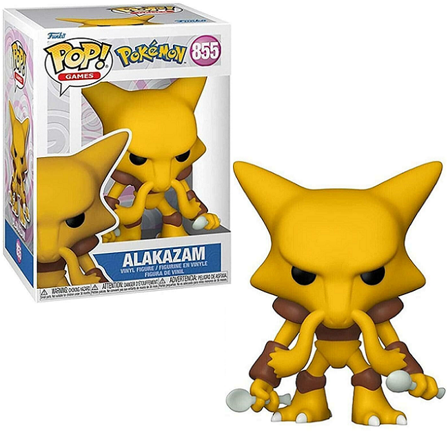  Alakazam #855 - Pokemon Funko Pop! Games 