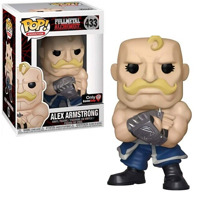 Alex Armstrong #433 - Full Metal Alchemist Funko Pop! Animation [GameStop Exclusive] 