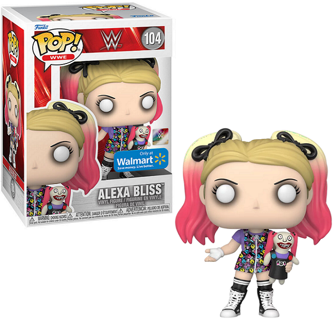  Alexa Bliss #104 - Wrestling Funko Pop! WWE [Walmart Exclusive] 