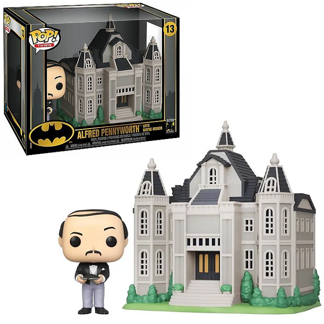  Alfred Pennyworth with Wayne Manor #13 - Batman 80th Funko Pop! Town 