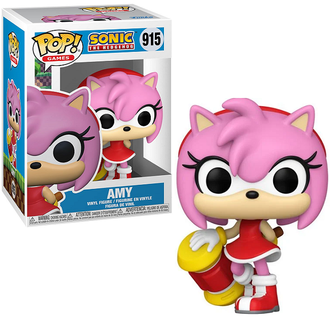  Amy #915 - Sonic The Hedgehog Funko Pop! Games 