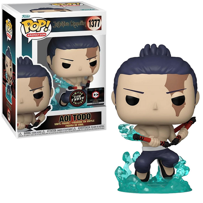  Aoi Todo #1377 - Jujutsu Kaisen Funko Pop! Animation [Gitd Chase Chalice Collectibles Exclusive] 