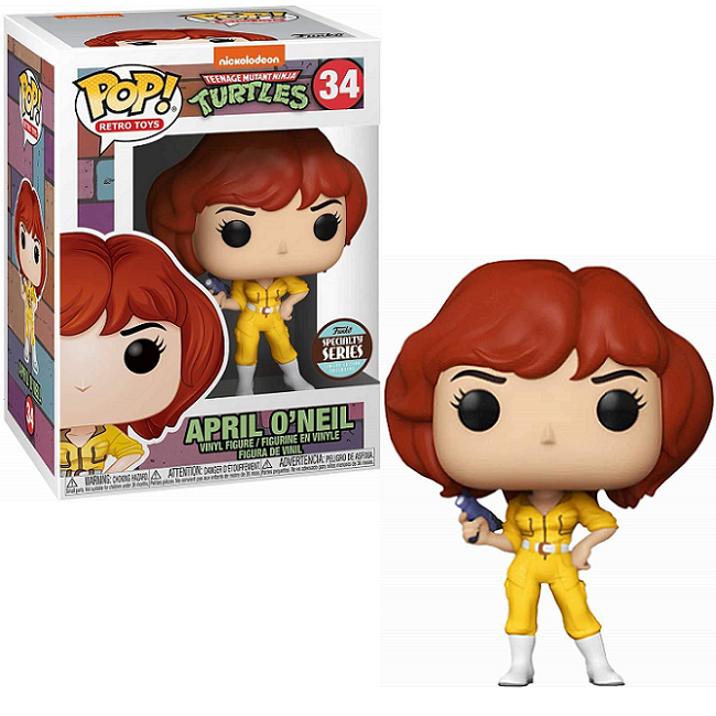  April O'Neil #34 - Teenage Mutant Ninja Turtles Funko Pop! Retro Toys [Specialty Series] 