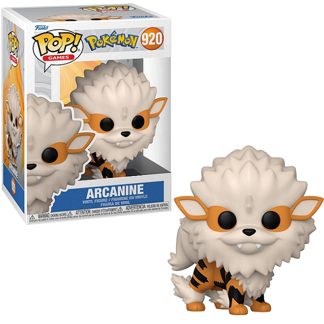  Arcanine #920 - Pokemon Funko Pop! Games 