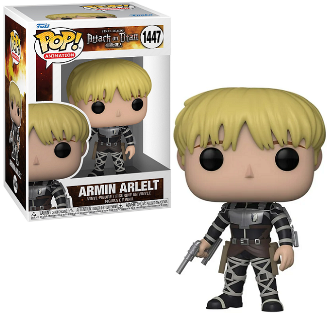  Armin Arlelt #1447 - Attack on Titan Funko Pop! Animation 