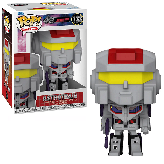  Astrotrain #133 - Transformers G1 40th Funko Pop! Retro Toys 