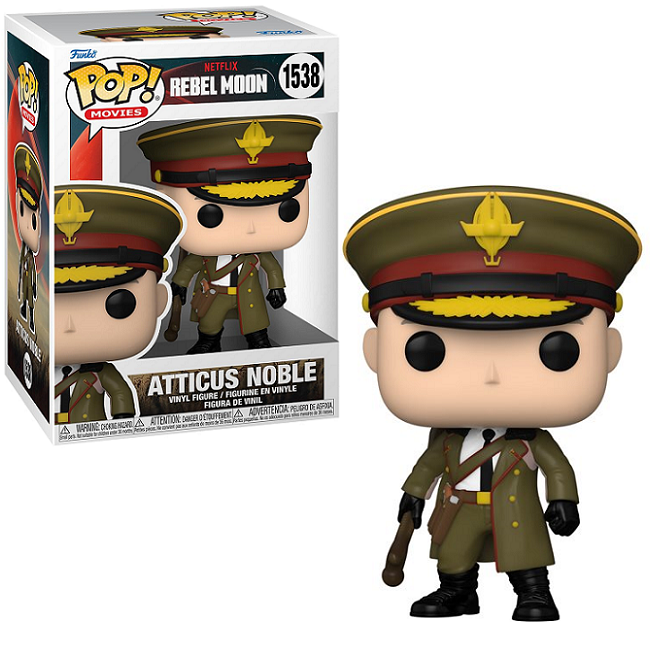  Atticus Noble #1538 - Rebel Moon Funko Pop! Movies 