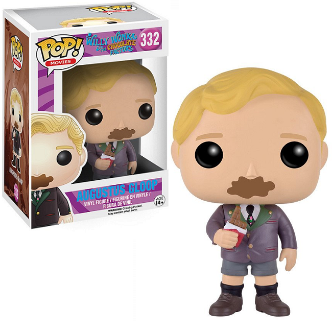 Augustus Gloop #332 - Willy Wonka & The Chocolate Factory Funko Pop! Movies 