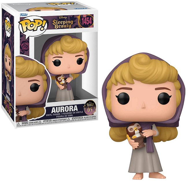  Aurora with Owl #1454 - Sleeping Beauty 65th Funko Pop! 