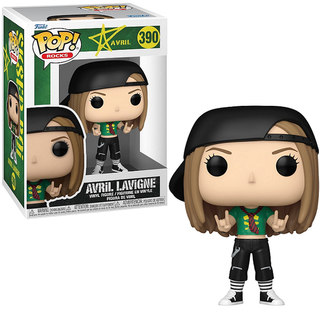  Avril Lavigne #390 - Avril Funko Pop! Rocks [Sk8ter Boi] 