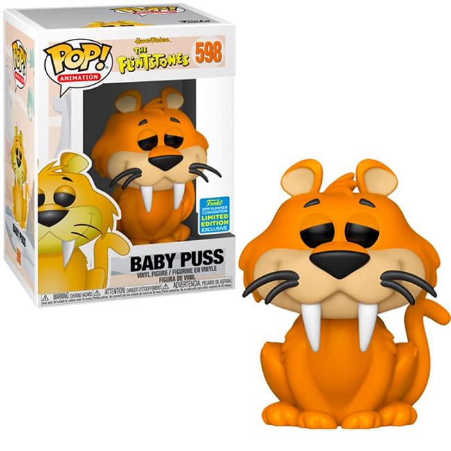  Baby Puss #598 - The Flintstones Funko Pop! Animation [2019 Summer Convention Exclusive] 