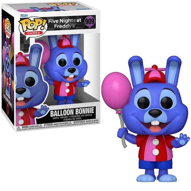 Balloon Bonnie #909 - Five Nights At Freddys Funko Pop! Games 