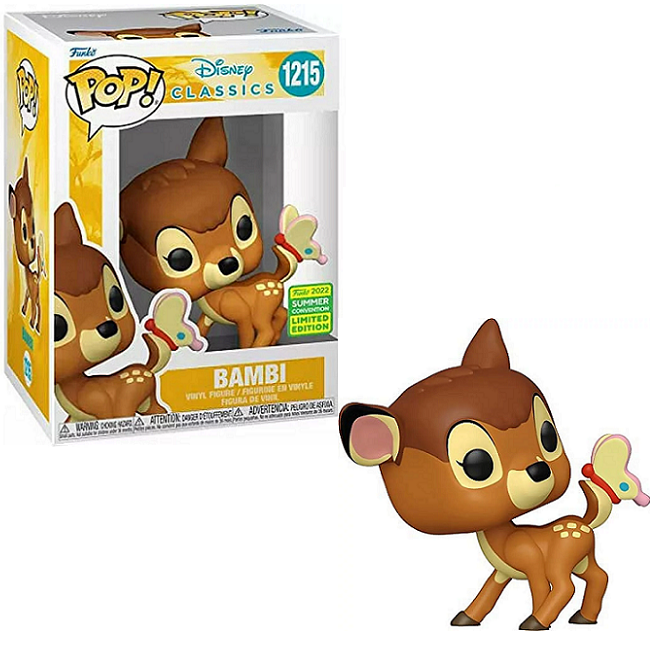  Bambi #1215 - Disney Classics Funko Pop! [2020 Summer Convenetion Exclusive] 