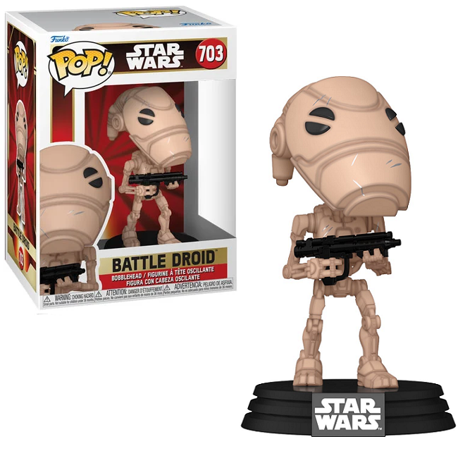  Battle Droid #703 - Star Wars The Phantom Menace 25th Funko Pop! 