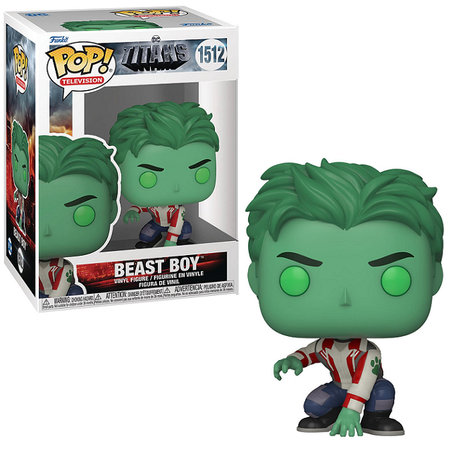  Beast Boy #1512 - Titans Funko Pop! TV 