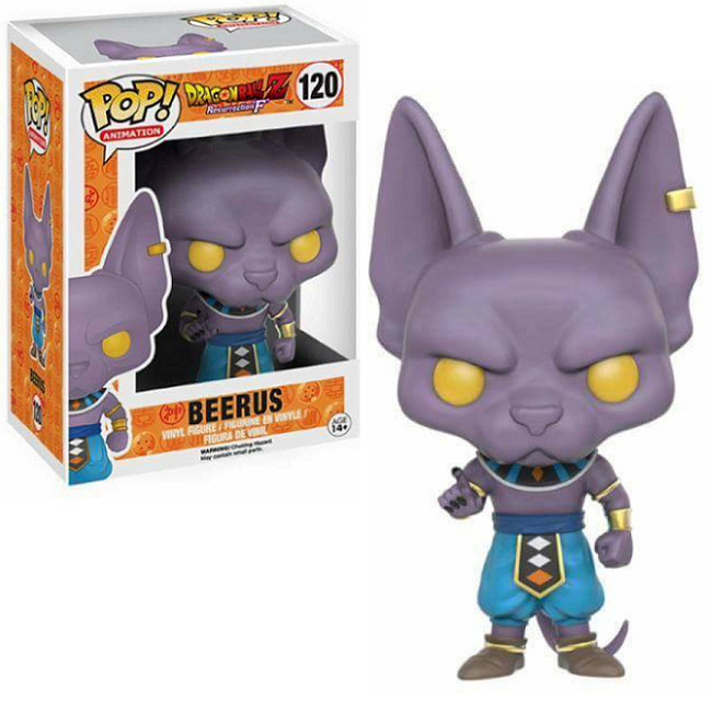  Beerus #120 - Dragon Ball Z Resurrection F Funko Pop! Animation 