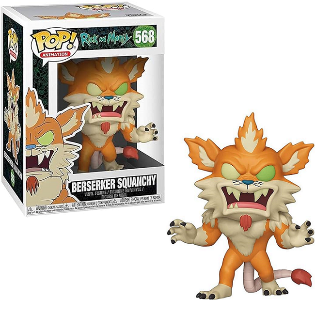  Berserker Squanchy #568 - Rick and Morty Funko Pop! Animation 