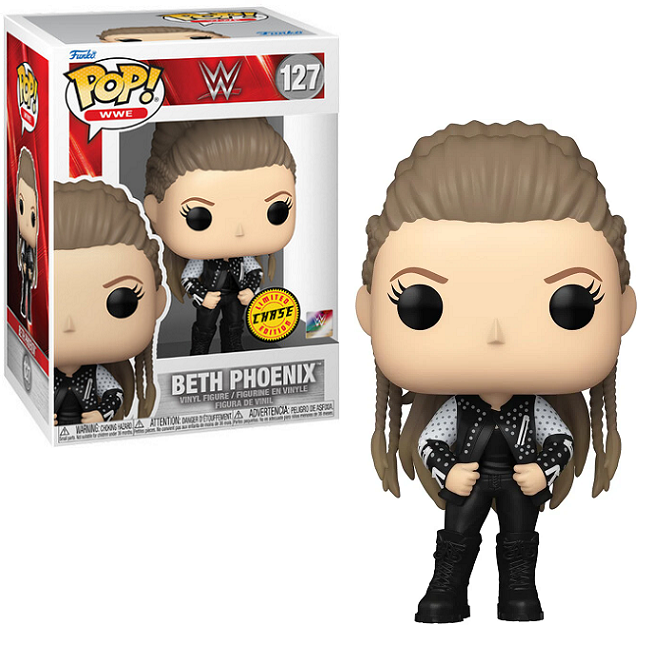  Beth Phoenix #127 - Wrestling Funko Pop! WWE [Black Outfit Chase] 