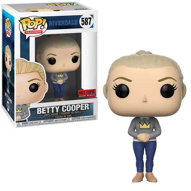  Betty Cooper #587 - Riverdale Funko Pop! TV [Hot Topic Exclusive] 