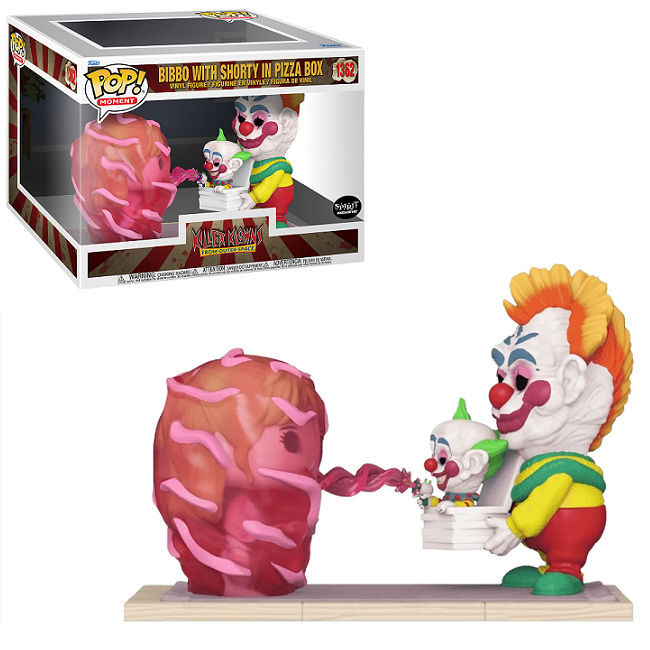  Bibbo with Shorty in Pizza Box #1362 - Killer Klowns from Outer Space Funko Pop! Moment [Spirit Exclusive] 