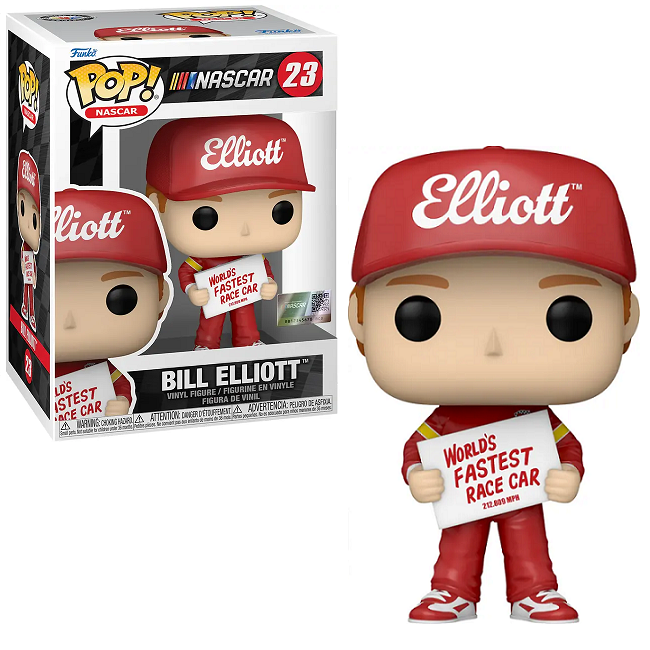  Bill Elliott #23 - NASCAR Funko Pop! NASCAR [Fastest Sign] 