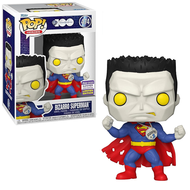  Bizarro Superman #474 - DC Comics Funko Pop! Heroes [2023 Summer Convention] 
