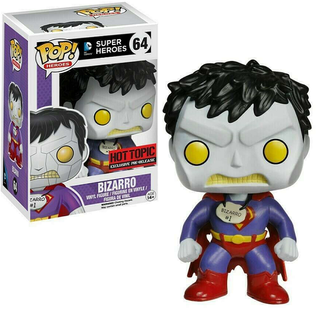  Bizarro #64 - DC Super Heroes Funko Pop! Heroes [Hot Topic Exclusive Pre-Release] 