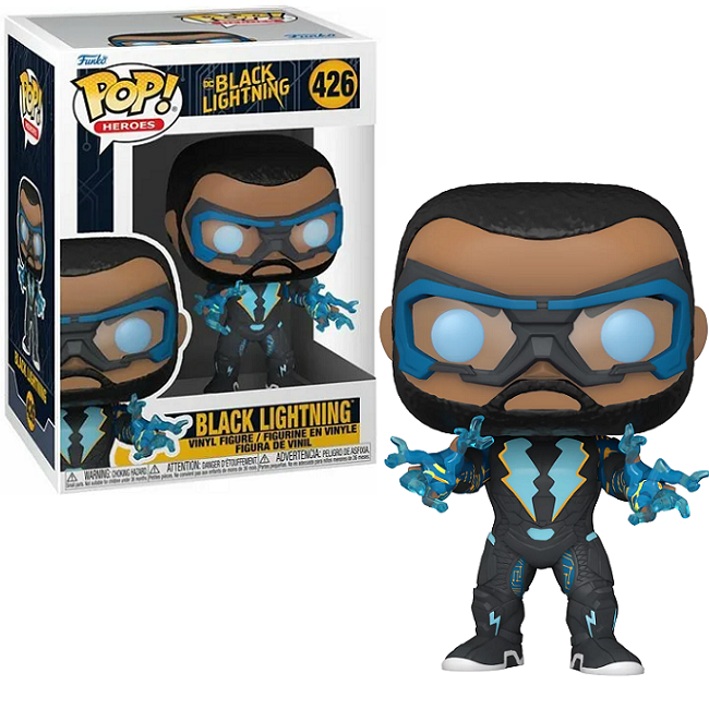  Black Lightning #426 - Black Lightning Funko Pop! Heroes 